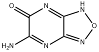 [1,2,5]Oxadiazolo[3,4-b]pyrazin-5(3H)-one,6-amino-(9CI) Structure