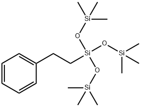 phenethyltris(trimethylsiloxy)silane Structure