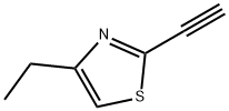 Thiazole, 4-ethyl-2-ethynyl- (9CI) Structure