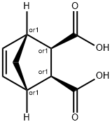 Cis-exo-bicyclo[2.2.1]hept-5-ene-2,3-dicarboxylic acid Structure