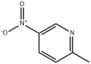 2-Methyl-5-nitropyridine 구조식 이미지