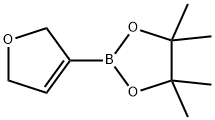 2-(2,5-Dihydrofuran-3-yl)-4,4,5,5-tetraMethyl-1,3,2-dioxaborolane Structure