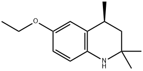 퀴놀린,6-에톡시-1,2,3,4-테트라하이드로-2,2,4-트리메틸-,(4S)-(9CI) 구조식 이미지