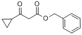 BENZYL 3-OXO-3-CYCLOPROPYLPROPIONATE 구조식 이미지