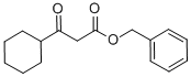 BENZYL 3-OXO-3-CYCLOHEXYLPROPIONATE Structure