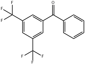 3,5-BIS(TRIFLUOROMETHYL)BENZOPHENONE 구조식 이미지