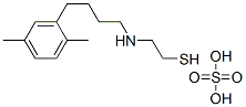 2-[4-(2,5-Xylyl)butyl]aminoethanethiol sulfate Structure