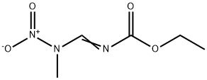 카르밤산,[(메틸니트로아미노)메틸렌]-,에틸에스테르(9CI) 구조식 이미지