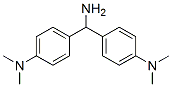 4-Dimethylamino-α-[4-(dimethylamino)phenyl]benzenemethanamine Structure