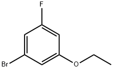 벤젠,1-브로모-3-에톡시-5-플루오로-(9CI) 구조식 이미지