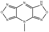 1H,4H-Bis[1,2,5]oxadiazolo[3,4-b:3,4-e]pyrazine,4-methyl-(9CI) 구조식 이미지