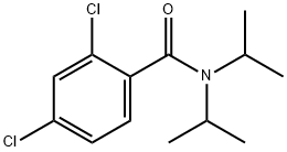 2,4-Dichloro-N,N-diisopropylbenzamide 구조식 이미지