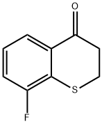 8-FLUORO-2,3-DIHYDRO-4H-티오크롬-4-ONE 구조식 이미지