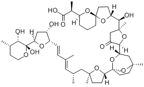 펙테노톡신-2-세코산 구조식 이미지