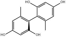 [1,1-Biphenyl]-2,2,4,4-tetrol,6,6-dimethyl-,(1S)-(9CI) 구조식 이미지