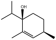 2-Cyclohexen-1-ol,2,4-dimethyl-1-(1-methylethyl)-,(1R,4R)-(9CI) 구조식 이미지