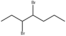 3,4-dibromoheptane Structure