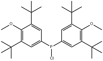 BIS(3,5-DI-TERT-BUTYL-4-METHOXYPHENYL)CHLOROPHOSPHINE 구조식 이미지