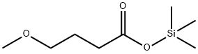 4-메톡시부티르산(트리메틸실릴)에스테르 구조식 이미지