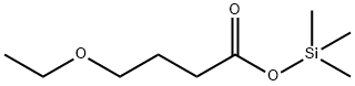 4-Ethoxybutyric acid trimethylsilyl ester Structure