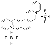 Dipyrido[2,1-b:12j][3,8]phenanthrolinediiumbistetrafluoroborate Structure