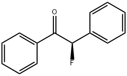 Ethanone, 2-fluoro-1,2-diphenyl-, (2R)- (9CI) Structure