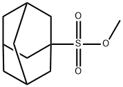 Methyl 1-adamantanesulfonate 구조식 이미지