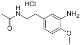 N-(3-AMINO-4-METHOXYPHENETHYL)ACETAMIDE HYDROCHLORIDE 구조식 이미지