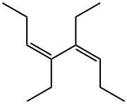 (3Z,5Z)-4,5-Diethyl-3,5-octadiene Structure