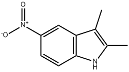 2,3-DIMETHYL-5-NITROINDOLE Structure