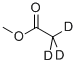 METHYL ACETATE-D3 Structure