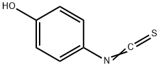 4-HYDROXYPHENYLISOTHIOCYANATE 구조식 이미지