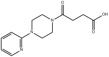 4-oxo-4-[4-(pyridin-2-yl)piperazin-1-yl]butanoic acid Structure