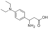 3-AMINO-3-(4-DIETHYLAMINO-PHENYL)-PROPIONIC ACID Structure