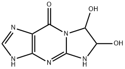 9H-Imidazo[1,2-a]purin-9-one,  1,4,6,7-tetrahydro-6,7-dihydroxy-  (9CI) 구조식 이미지