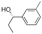 (1S)-1-(3-메틸페닐)-1-프로판올 구조식 이미지