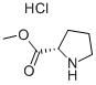 Methyl L-prolinate hydrochloride Structure