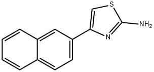 2-아미노-4-(2-나프틸)티아졸 구조식 이미지