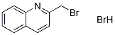 2-(BroMoMethyl)quinoline hydrobroMide Structure