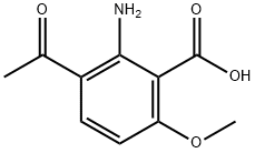 벤조산,3-아세틸-2-아미노-6-메톡시-(9CI) 구조식 이미지