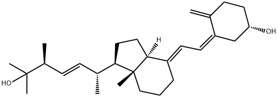 25-HYDROXYVITAMIN D2 Structure