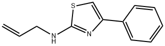 ALLYL-(4-PHENYL-THIAZOL-2-YL)-아민 구조식 이미지