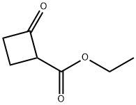 사이클로부탄카르복실산,2-옥소-,에틸에스테르(9CI) 구조식 이미지