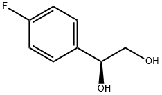 1,2-Ethanediol,1-(4-fluorophenyl)-,(1S)-(9CI) Structure