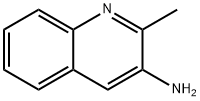 3-AMINO-2-METHYLQUINOLINE 구조식 이미지