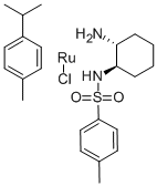 Chloro(p-cymene)N-(p-toluenesu Structure