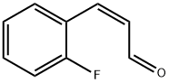2-Propenal,3-(2-fluorophenyl)-,(2Z)-(9CI) Structure