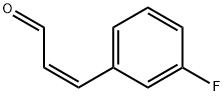 2-Propenal,3-(3-fluorophenyl)-,(2Z)-(9CI) 구조식 이미지