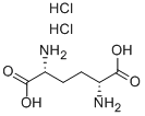 (5R,2R)-2,5-디아미노아디프산2HCl 구조식 이미지