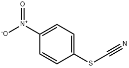 Thiocyanic acid 4-nitrophenyl ester 구조식 이미지